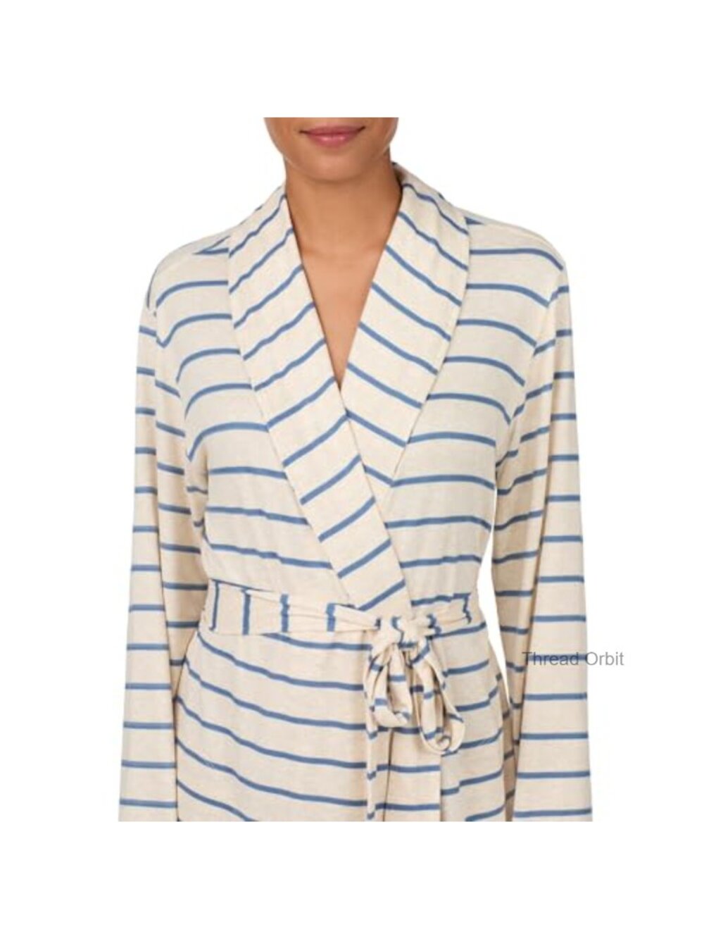 Soft Sweater Knit Robe with Pockets - Picture 2 of 4